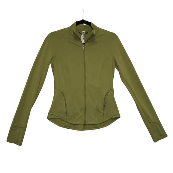 Lululemon Define Jacket Full Zip Green – Size 6 – Slim Fit, Thumbholes, EUC - Picture 1 of 6